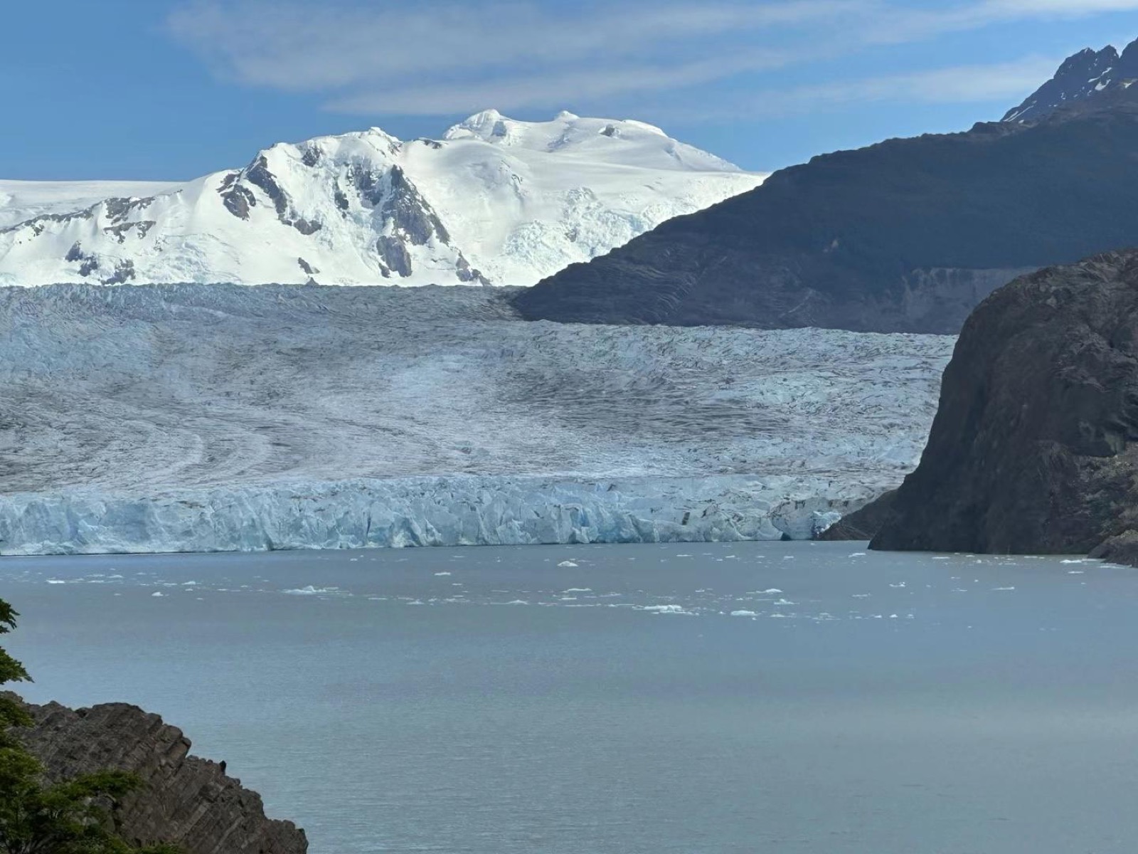 A glacier in Patagonia